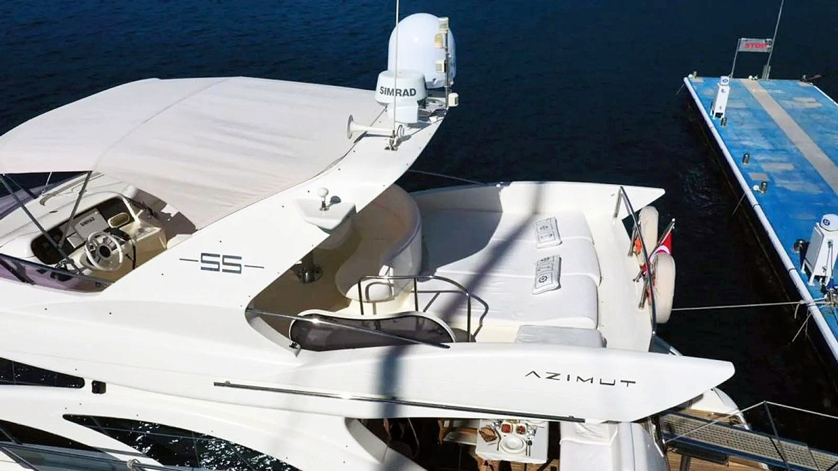 Аренда моторной яхты Azimut 55 Sea Eagle в Мармарисе  - Турция